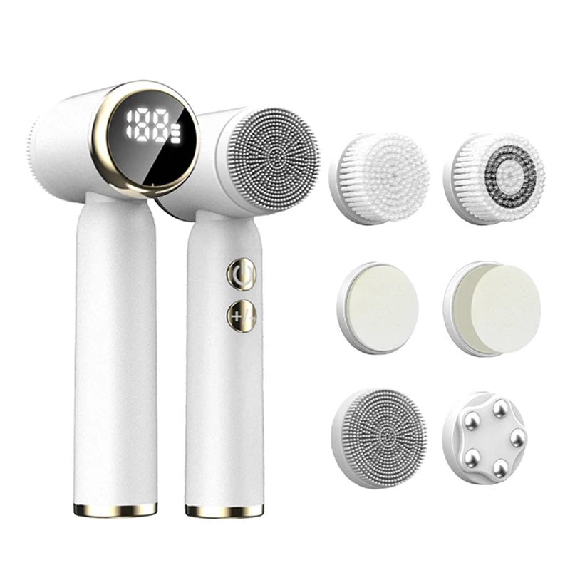 6-in-1 Facial Cleansing Brush | Caelora.co